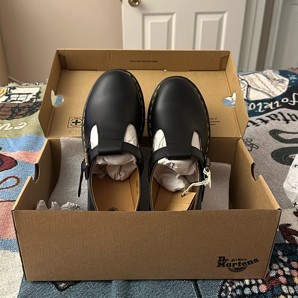 Dr. Martens Shoes - DR MARTENS POLLEY MARY JANE SHOES WOMENS US SZ 9 BLACK